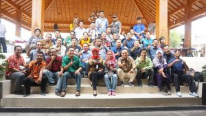 silaturahmi bupati dengan pers