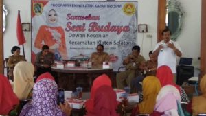 sarasehan seni budaya