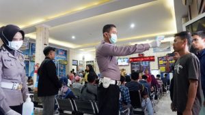 sat lantas cegah virus corona