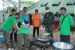 kodim polres buka dapur umum