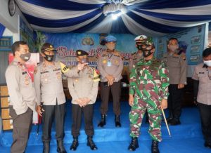 wakapolda cek posko covid