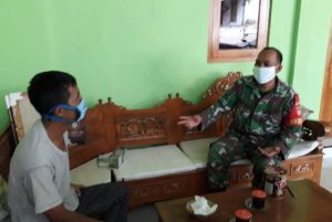 sertu mujiono sambangi pemuda