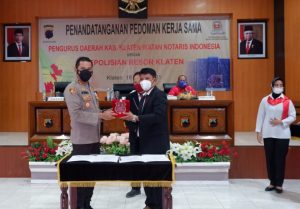 polres kerjasama notaris