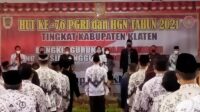 hut pgri dan hgn klaten 2021 2