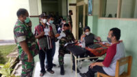 koramil klaten utara vaksin booster di smk leonardo klaten
