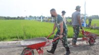 Dandim klaten berkarya bakti di TMMD Nanggulan