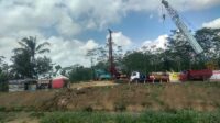 pembangunan jalan tol yogyakarta - bawen di selokan mataram