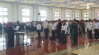 kpu klaten lantik pps pemilu 2024 di grha bung karno