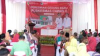 peresmian puskesmas cawas 2