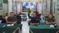 Kodim 0723 Klaten saat mengadakan donor darah