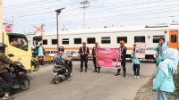 Sosialisasi Keselamatan Di Perlintasan Sebidang Ceper