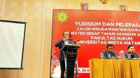Rektor UWM, Prof. Dr. Edy Suandi Hamid