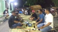 warga dk gatak ds bero gelar syukuran kemenangan hamenang