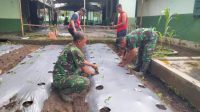 Anggota Koramil Wonosari Manfaatkan Lahan