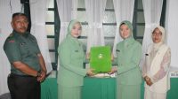 Sertijab Ketua Persit KCK Cabang Klaten Dan Ketua Yayasan Kartika Jaya