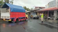 Polres Klaten Intensifkan Pengaturan Lalu Lintas Sore Di Tengah Hujan