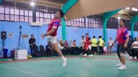 Ikuti Kejuaraan Bulutangkis HUT ke-54 KORPRI, Kementerian ATRBPN Melaju ke Semifinal